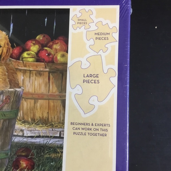 Puppy Pail, Family Puzzle, 400 Pieces by Cobble Hill, Sealed - Picture 3 of 5
